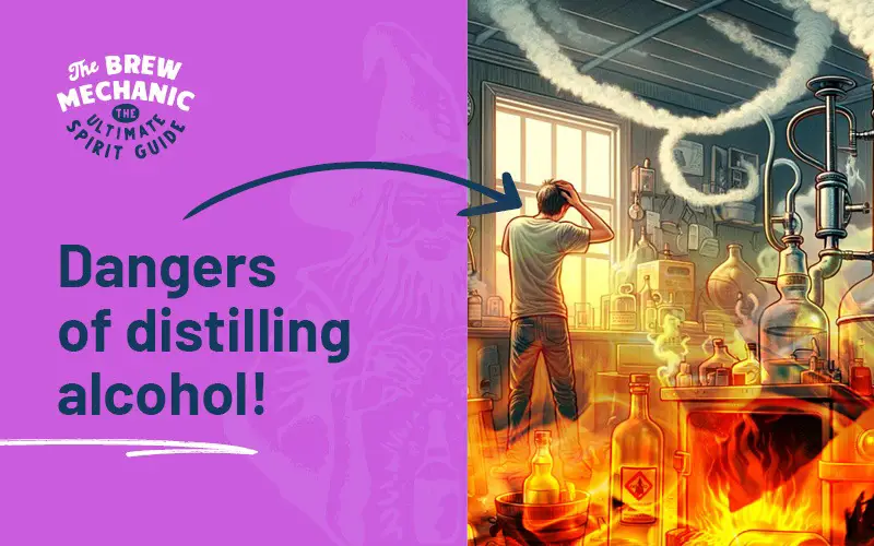 understanding dangers of distilling alcohol is essential in distillation