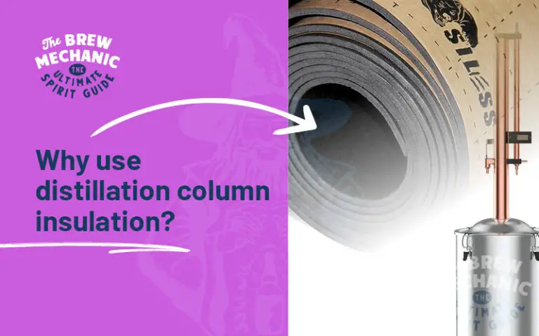 Why have distillation column insulation for your reflux still?