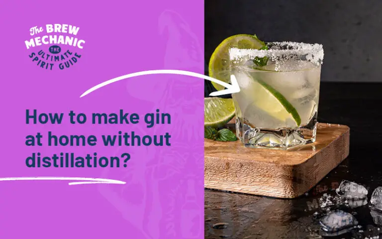 How to make gin at home without distillation?