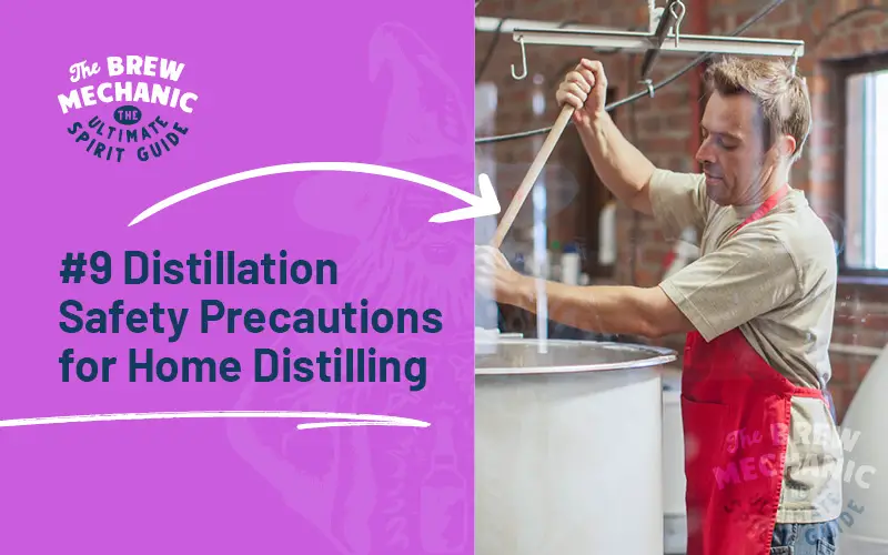 Safety Precautions are needed in home distilling